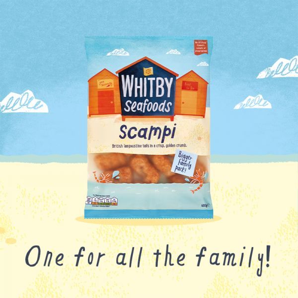 A top-notch family-sized bag of scampi? Yes, please!