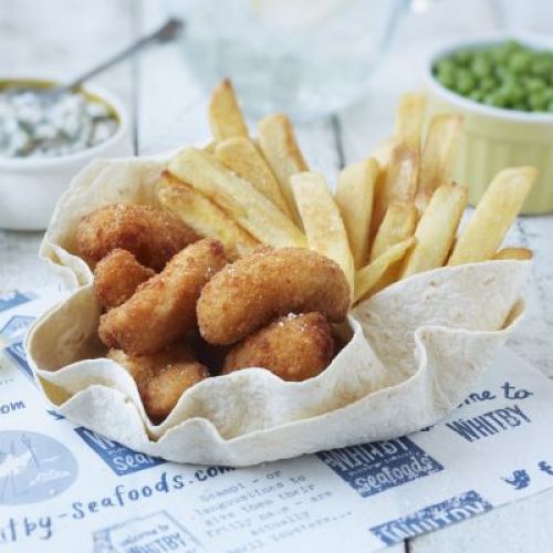 Whitby Wholetail Breaded Scampi