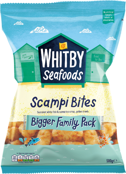 Bigger Family Pack Scampi Bites, 580g